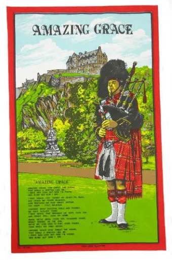 Amazing Grace Tea Towel Glen Appin Earrings