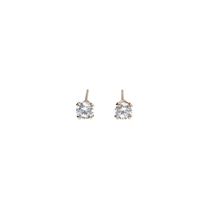 Gold Filled Crystal Birthstone Studs RG PreStyled Sets