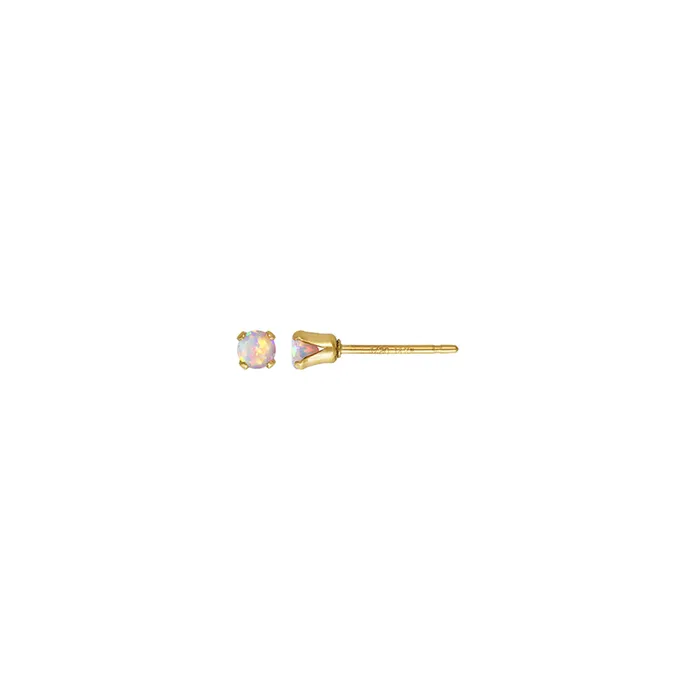 Gold Filled Crystal Birthstone Studs RG PreStyled Sets