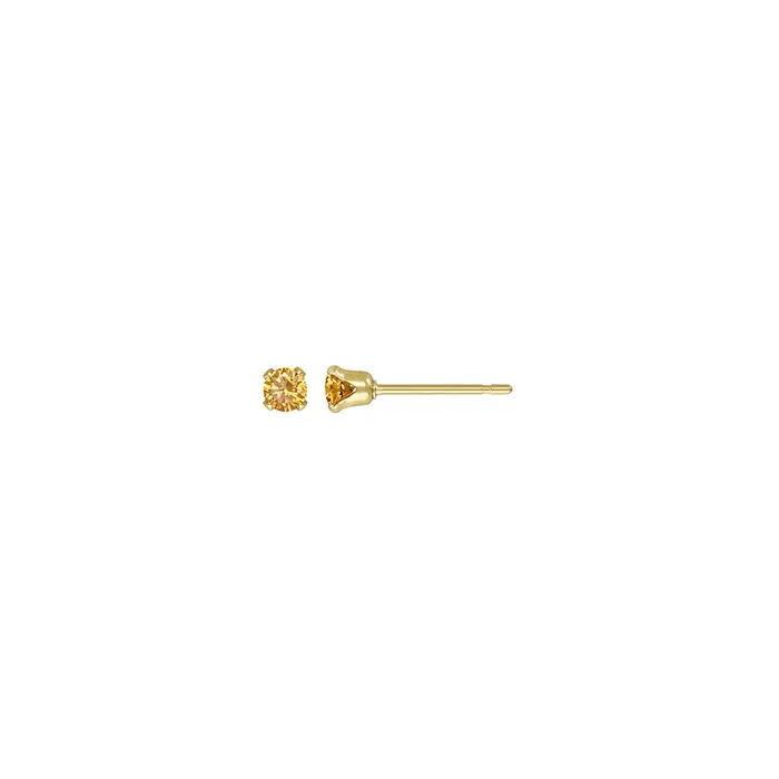 Gold Filled Crystal Birthstone Studs RG PreStyled Sets