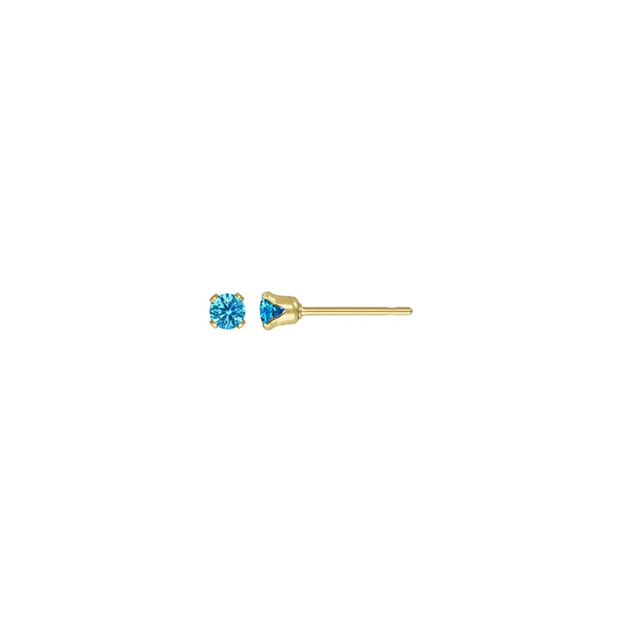 Gold Filled Crystal Birthstone Studs RG PreStyled Sets