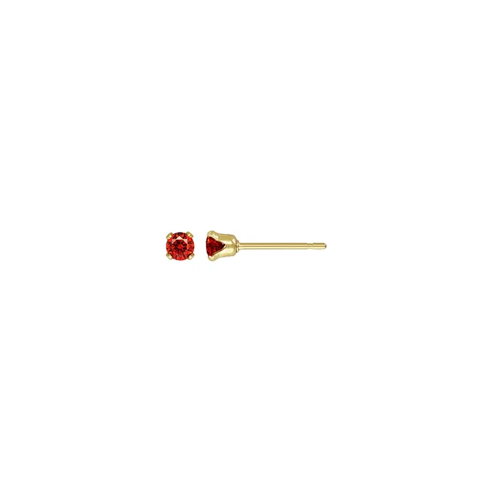 Gold Filled Crystal Birthstone Studs RG PreStyled Sets