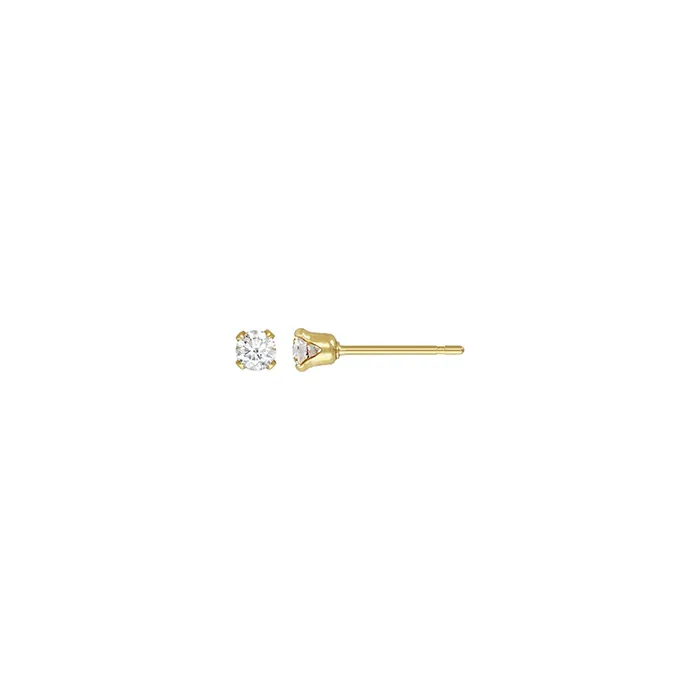 Gold Filled Crystal Birthstone Studs RG PreStyled Sets