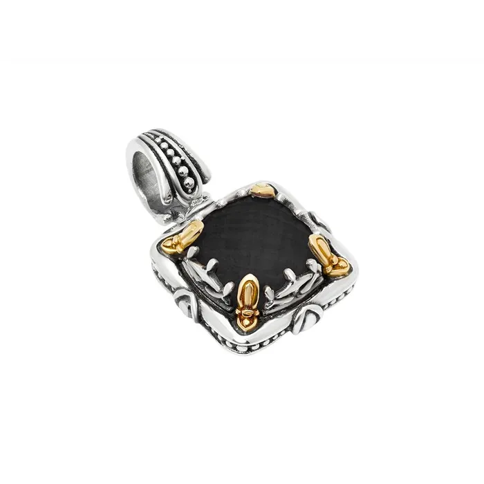 Konstantino PreStyled Sets Konstantino Gen K Silver and 18K Gold Black Onyx Pendant Konstantino PreStyled Sets Konstantino Gen K Silver and 18K Gold Black Onyx Pendant