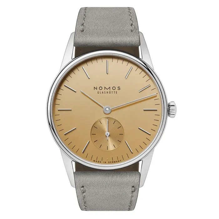 NOMOS Glashtte Orion 33 Gold Ref 359 PreStyled Sets