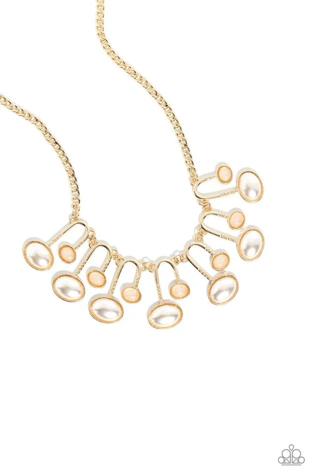 Paparazzi Jewelry Necklaces Paparazzi Necklace Abstract Adornment Gold Paparazzi Jewelry Necklaces Paparazzi Necklace Abstract Adornment Gold