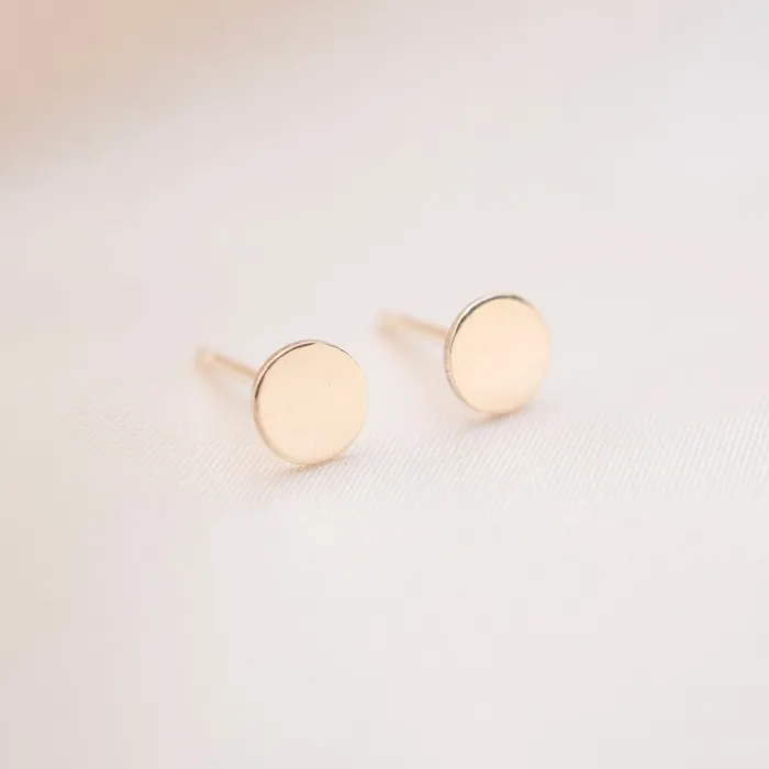 TheRoseGypsy PreStyled Sets Gold Filled Circle Studs