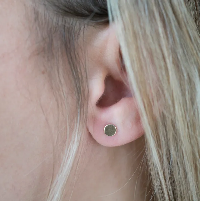 TheRoseGypsy PreStyled Sets Gold Filled Circle Studs