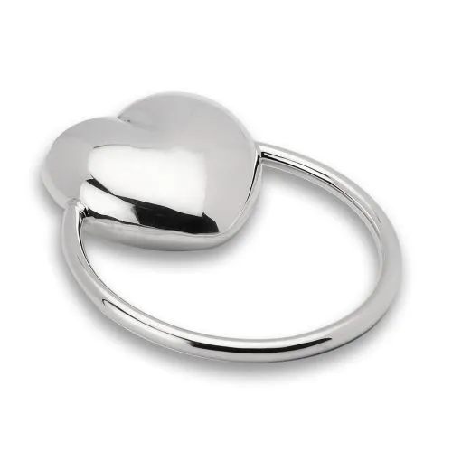 Cunill Rings Cunill 925 Sterling Heart Ring Rattle