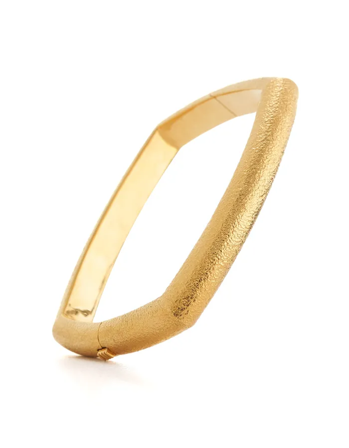 David Webb PreStyled Sets Quad Bangle Hammered 18K Rose Gold